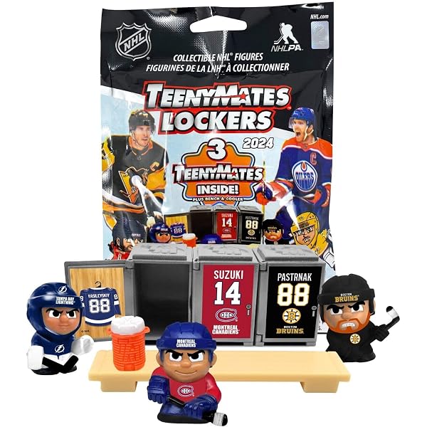 Amazon.com: Teenymates Party Animal 2024 Lockers NHL Series 10